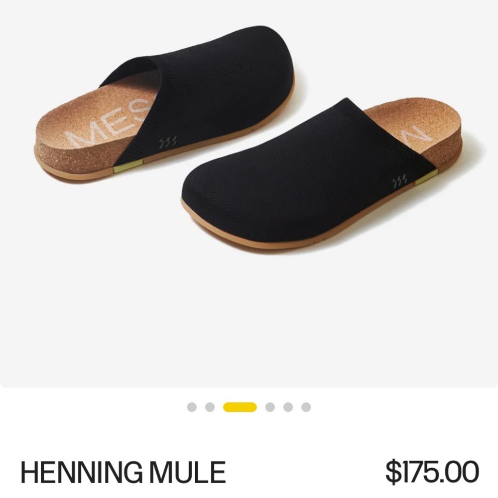 EUC Message Henning Mule - Black